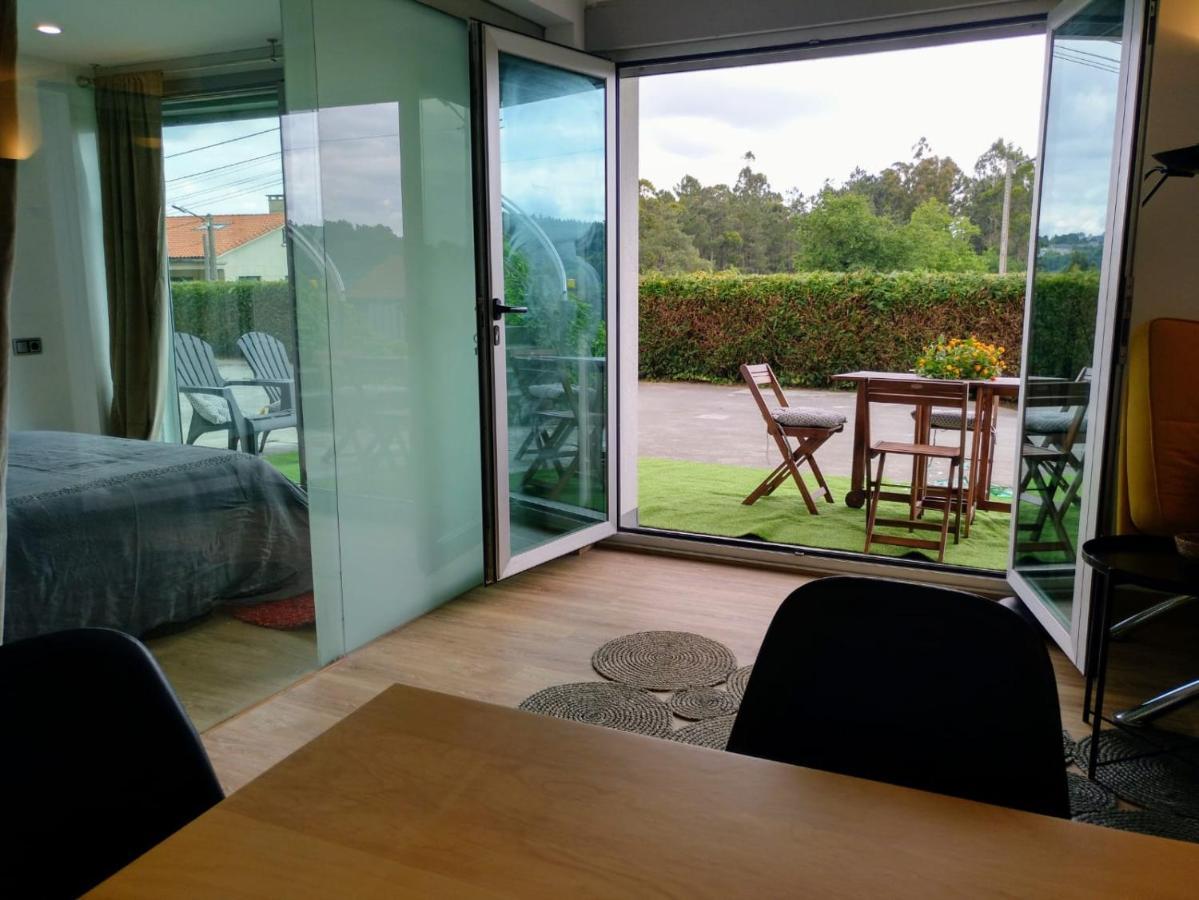 Apartamento Casa Rocha Velha Con Terraza Y Piscina Particular Santiago de Compostela Exterior foto