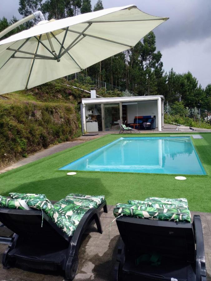 Apartamento Casa Rocha Velha Con Terraza Y Piscina Particular Santiago de Compostela Exterior foto