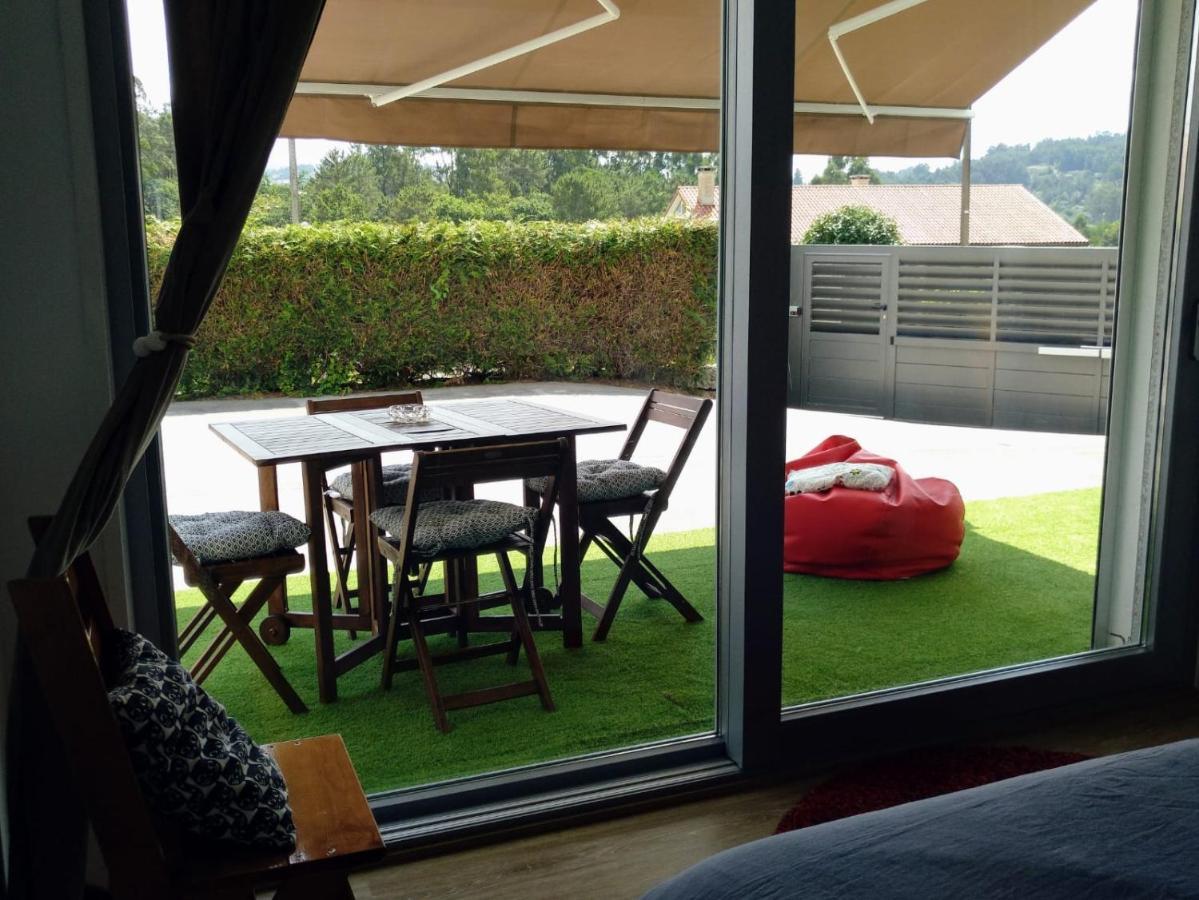 Apartamento Casa Rocha Velha Con Terraza Y Piscina Particular Santiago de Compostela Exterior foto