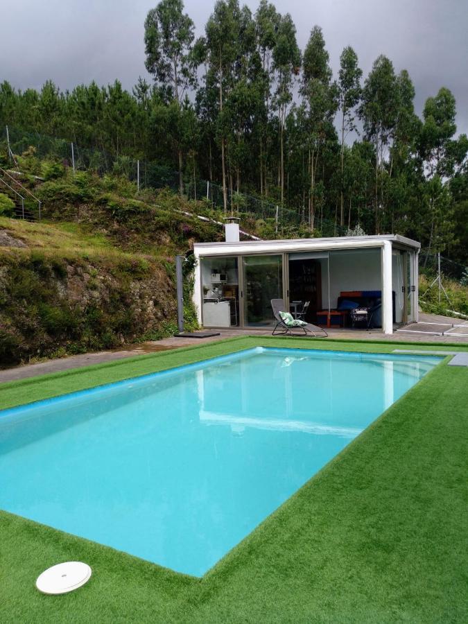Apartamento Casa Rocha Velha Con Terraza Y Piscina Particular Santiago de Compostela Exterior foto